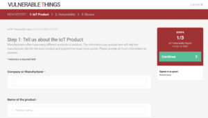 Report a Vulnerability
